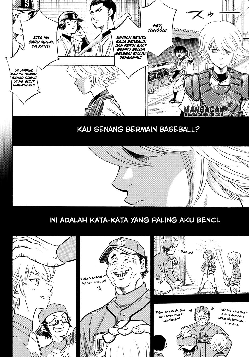 Diamond no Ace Act 2 chapter 52 halaman 8
