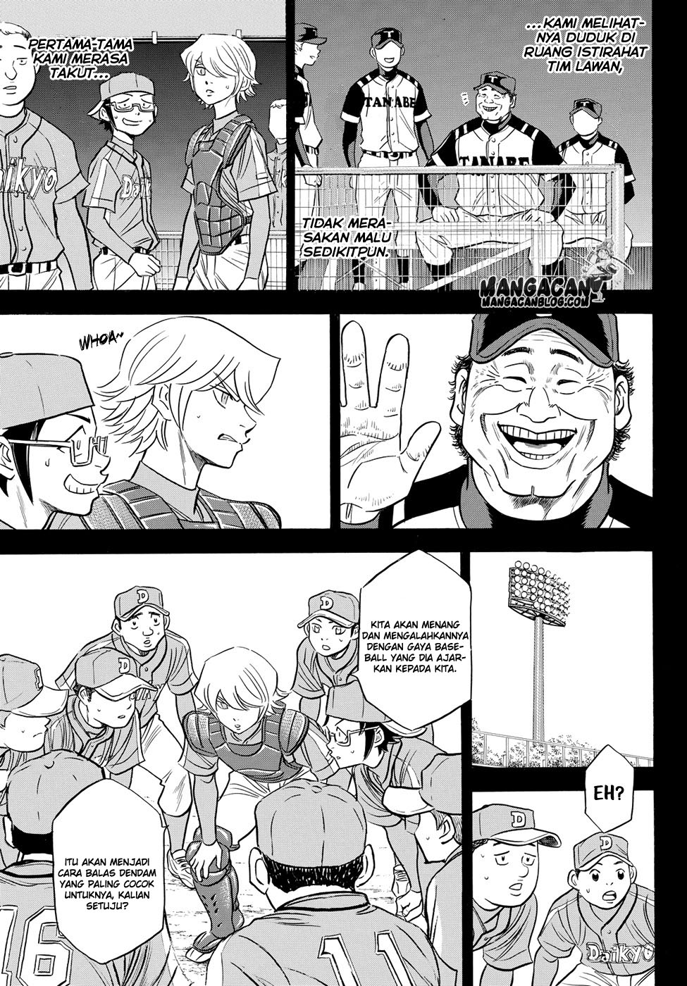 Diamond no Ace Act 2 chapter 52 halaman 11
