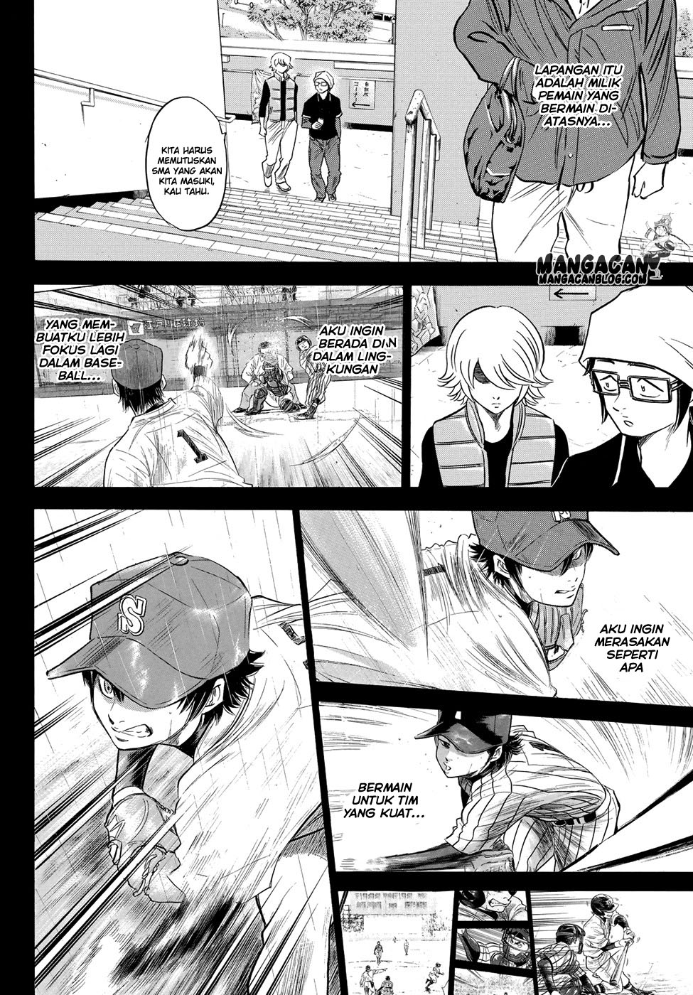 Diamond no Ace Act 2 chapter 52 halaman 15