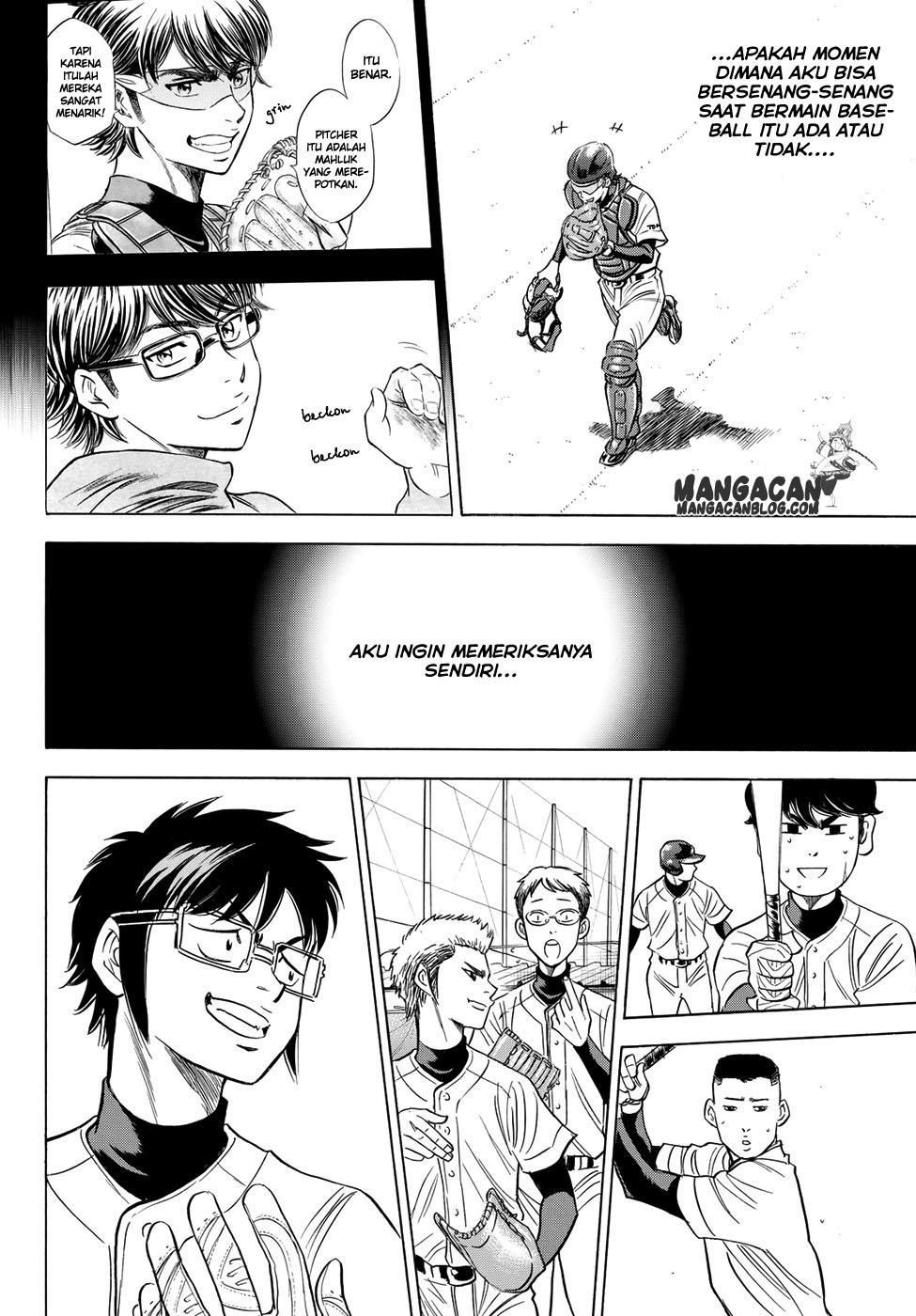 Diamond no Ace Act 2 chapter 52 halaman 17