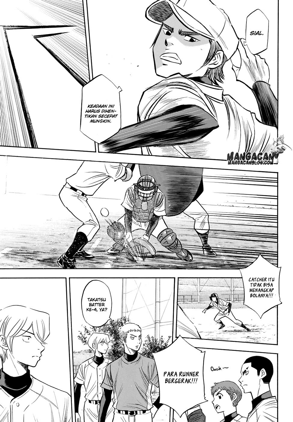 Diamond no Ace Act 2 Bab 53 halaman 14