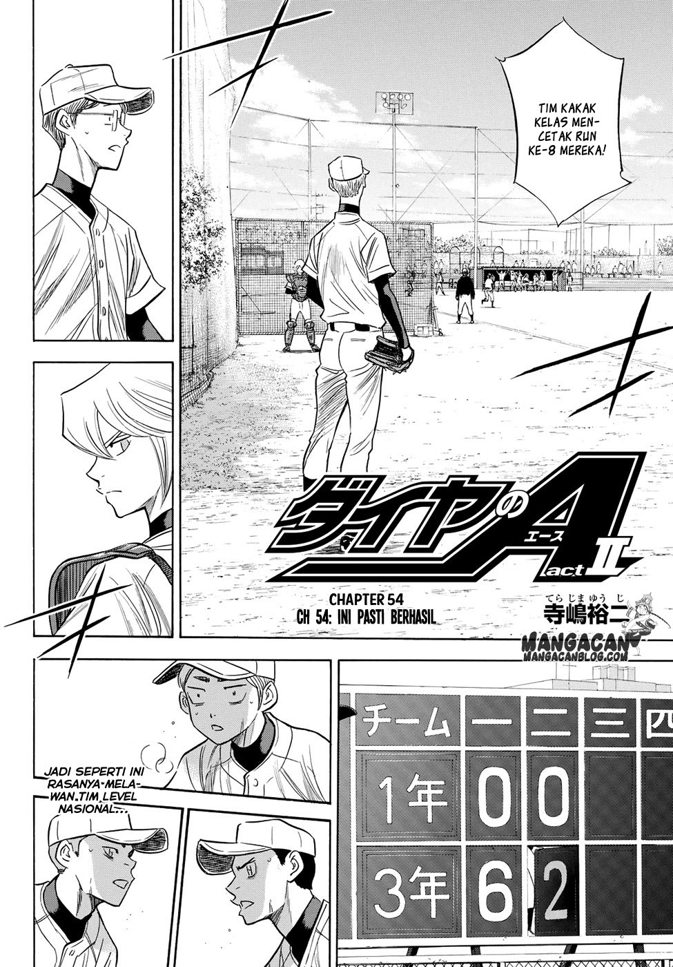 Diamond no Ace Act 2 Bab 54 halaman 2