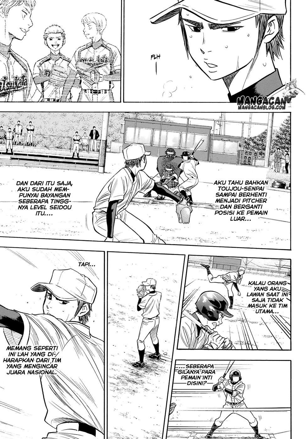 Diamond no Ace Act 2 Bab 54 halaman 5