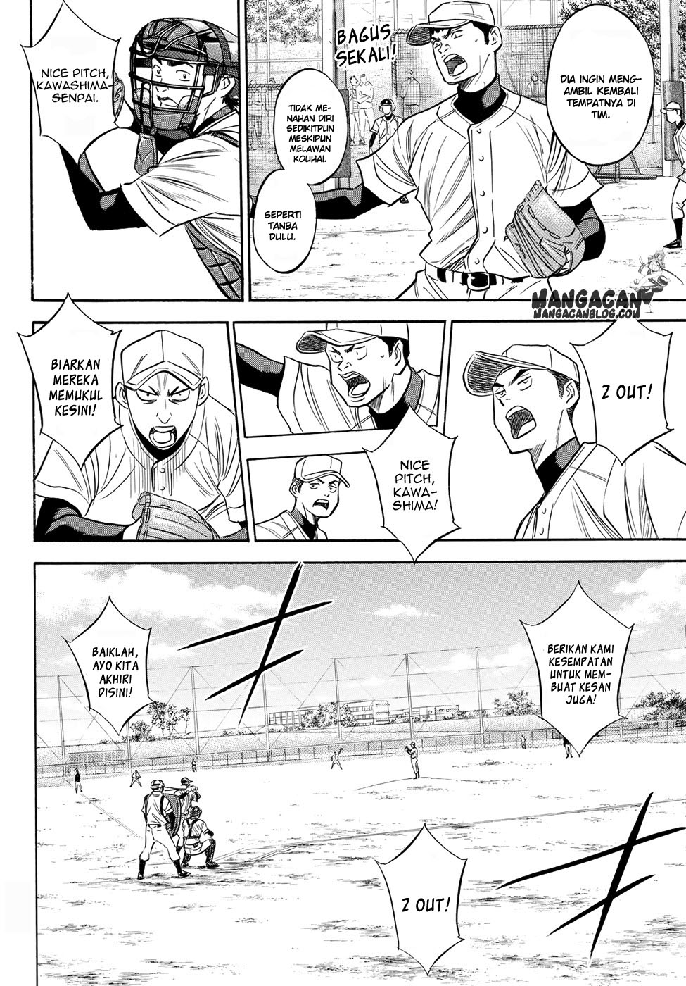 Diamond no Ace Act 2 Bab 54 halaman 10