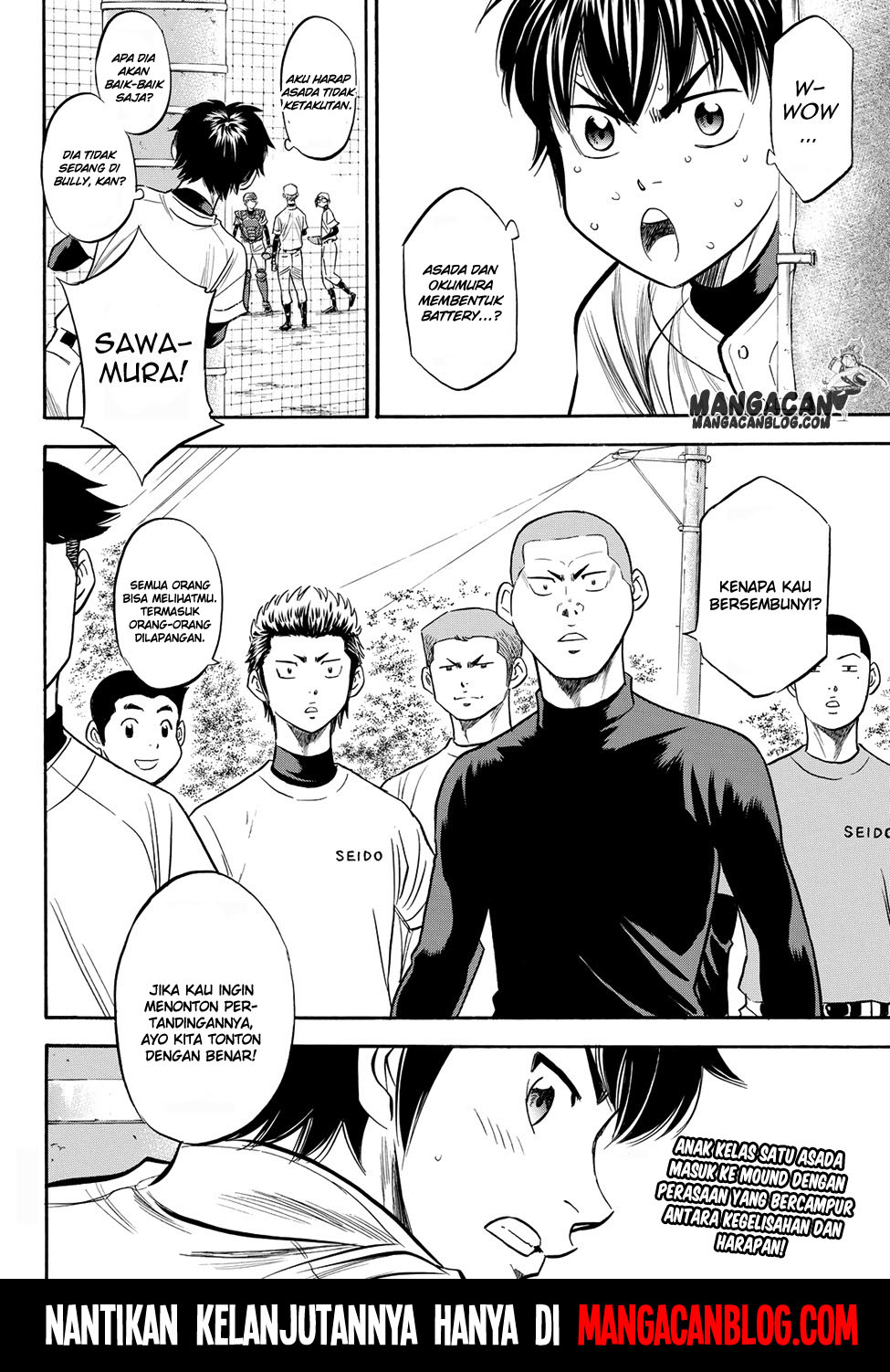 Diamond no Ace Act 2 Bab 54 halaman 20