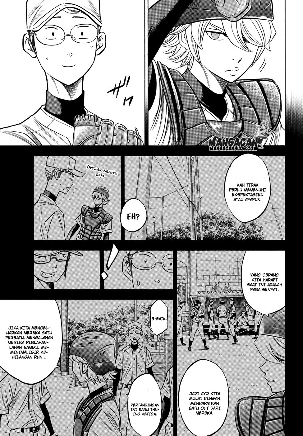 Diamond no Ace Act 2 Bab 55 halaman 3