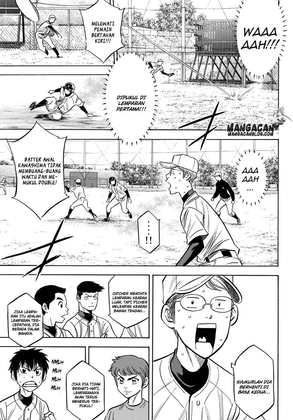 Diamond no Ace Act 2 Bab 55 halaman 9