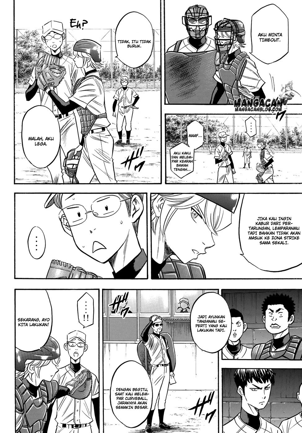 Diamond no Ace Act 2 Bab 55 halaman 10