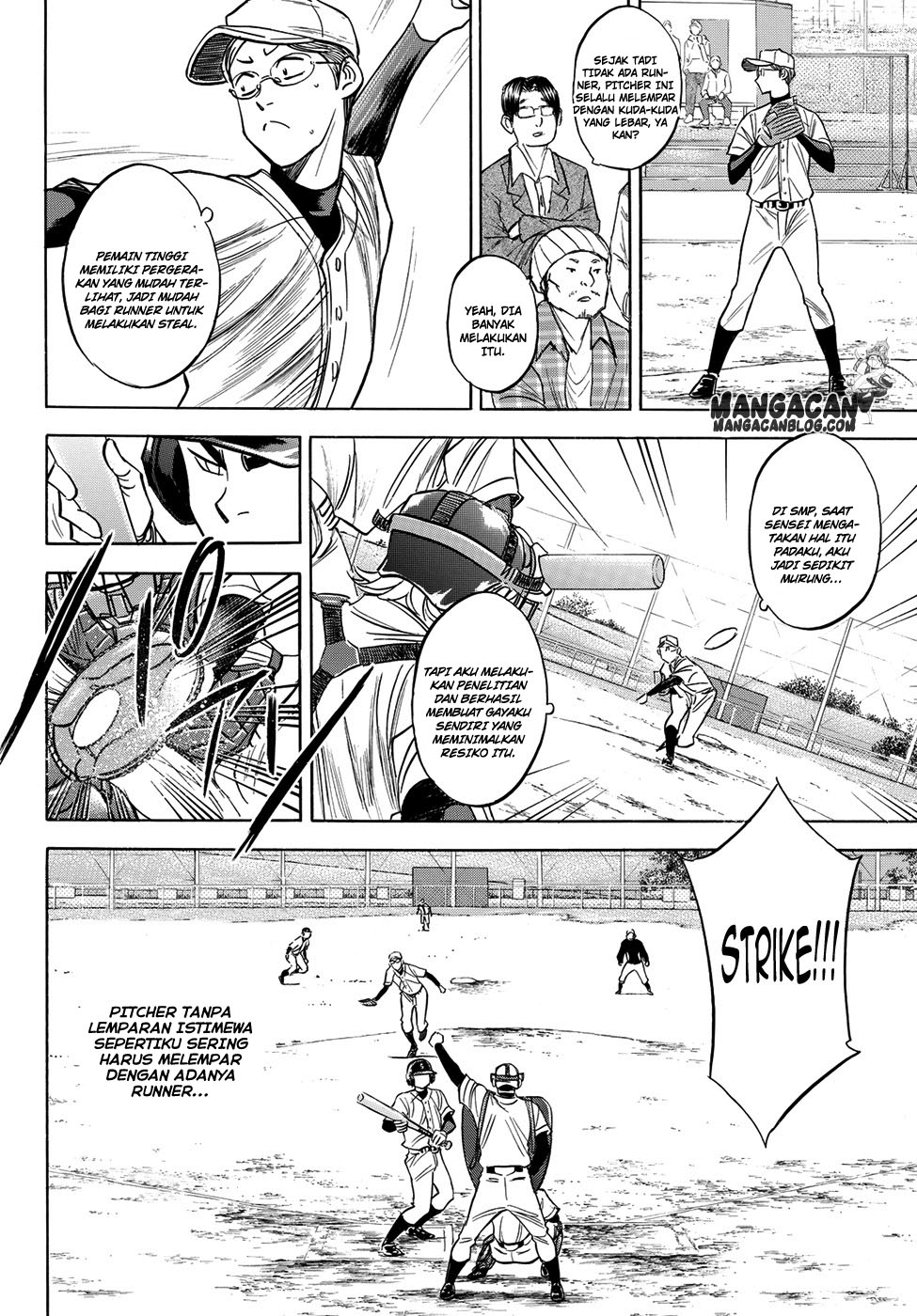 Diamond no Ace Act 2 Bab 55 halaman 12