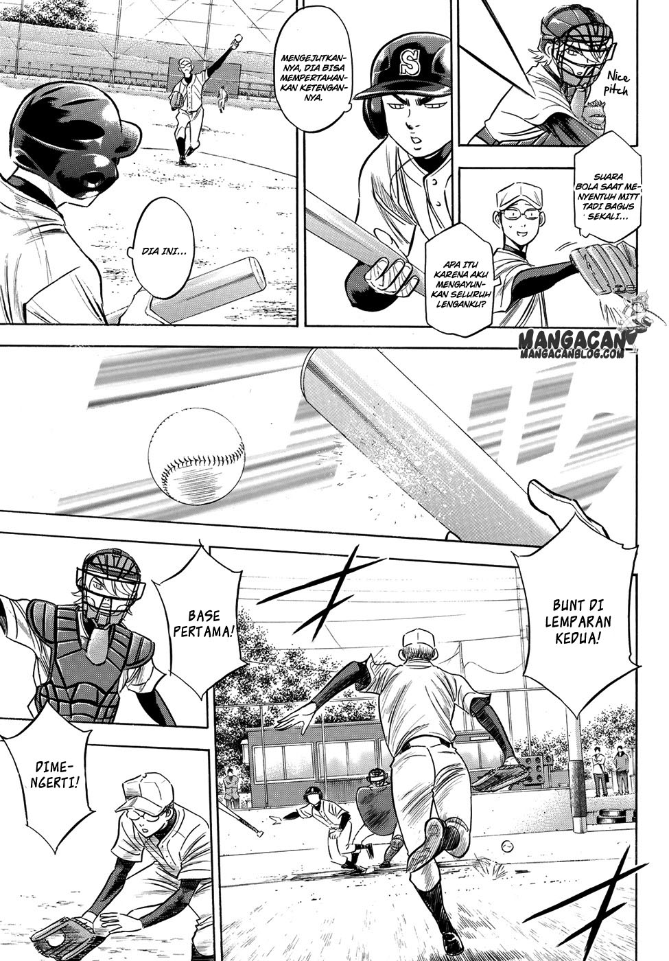 Diamond no Ace Act 2 Bab 55 halaman 13