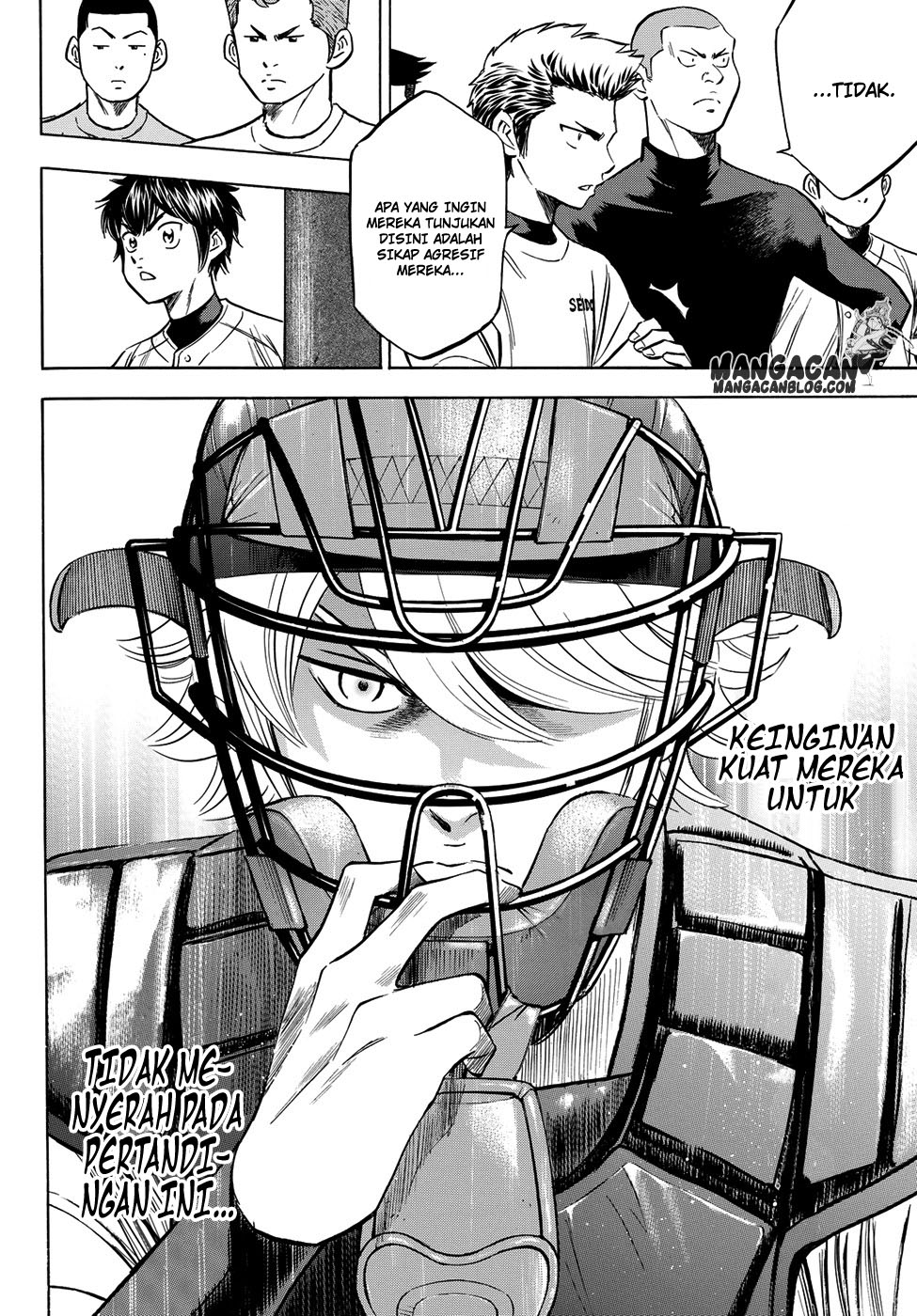 Diamond no Ace Act 2 Bab 55 halaman 16