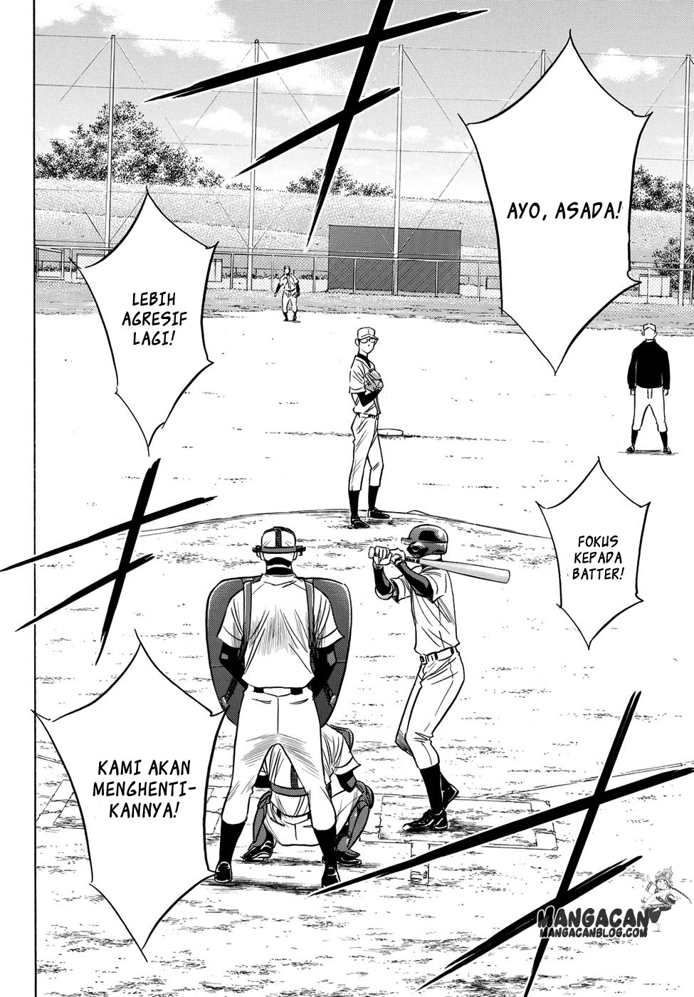 Diamond no Ace Act 2 Bab 55 halaman 18