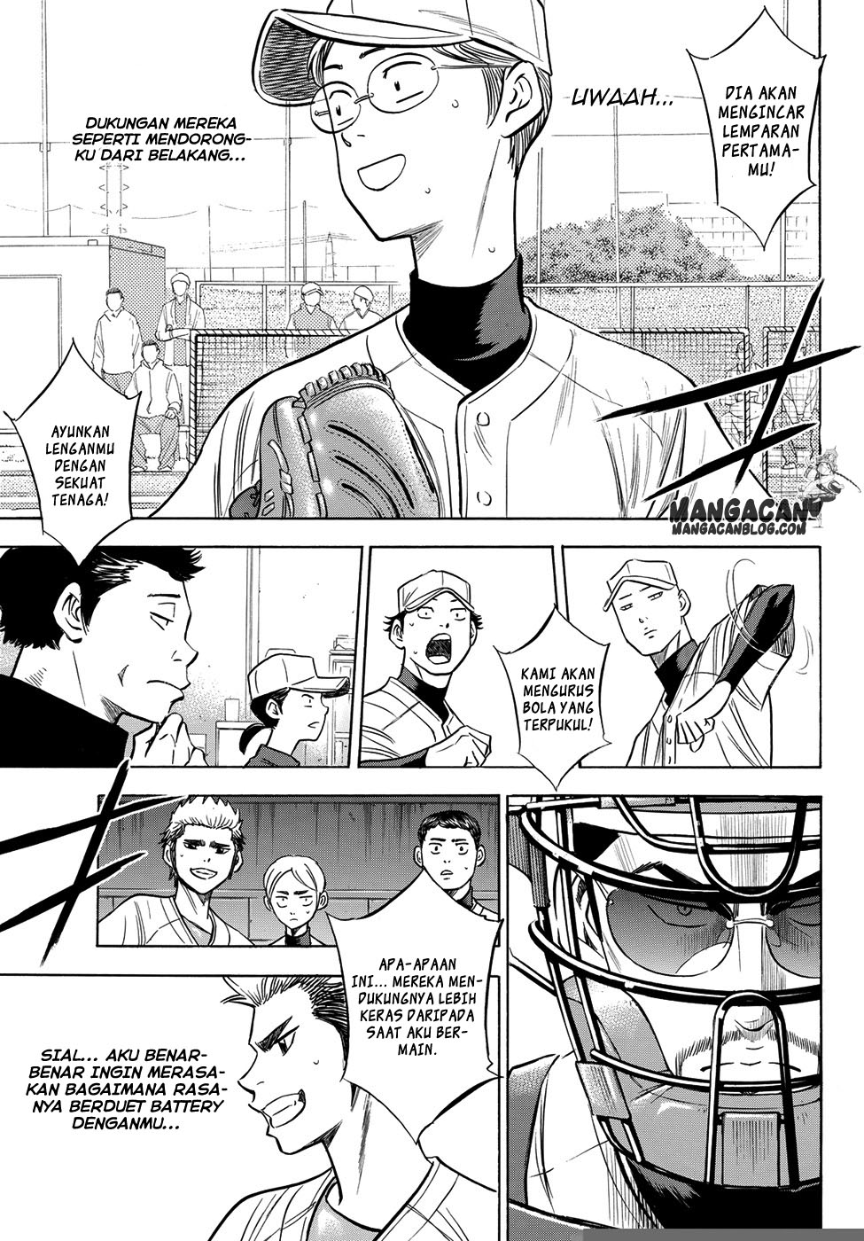 Diamond no Ace Act 2 Bab 55 halaman 19