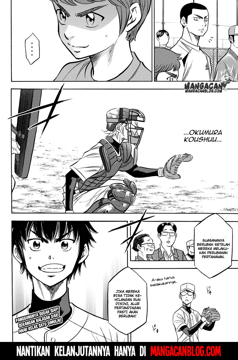 Diamond no Ace Act 2 Bab 55 halaman 20