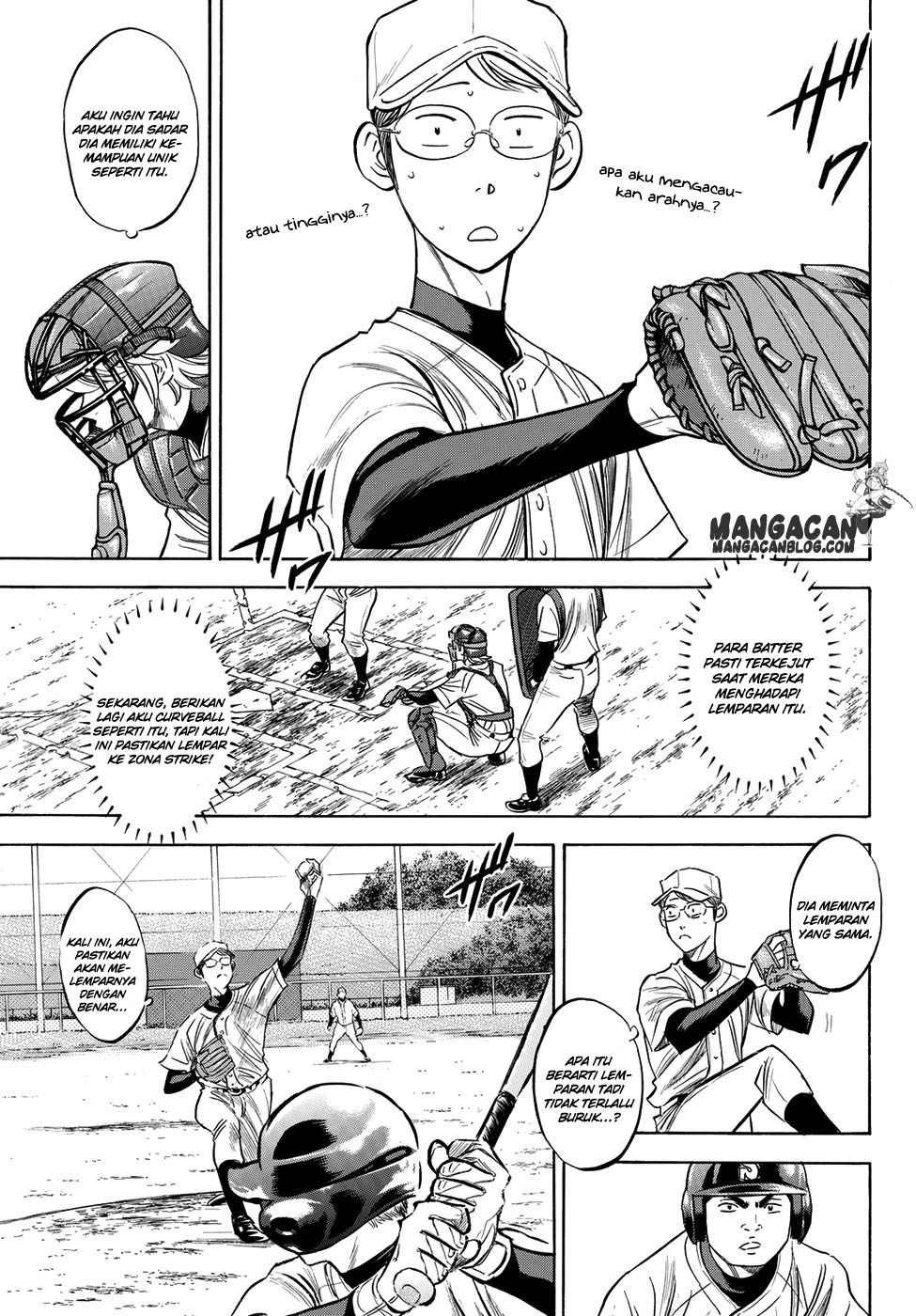 Diamond no Ace Act 2 chapter 56 halaman 8