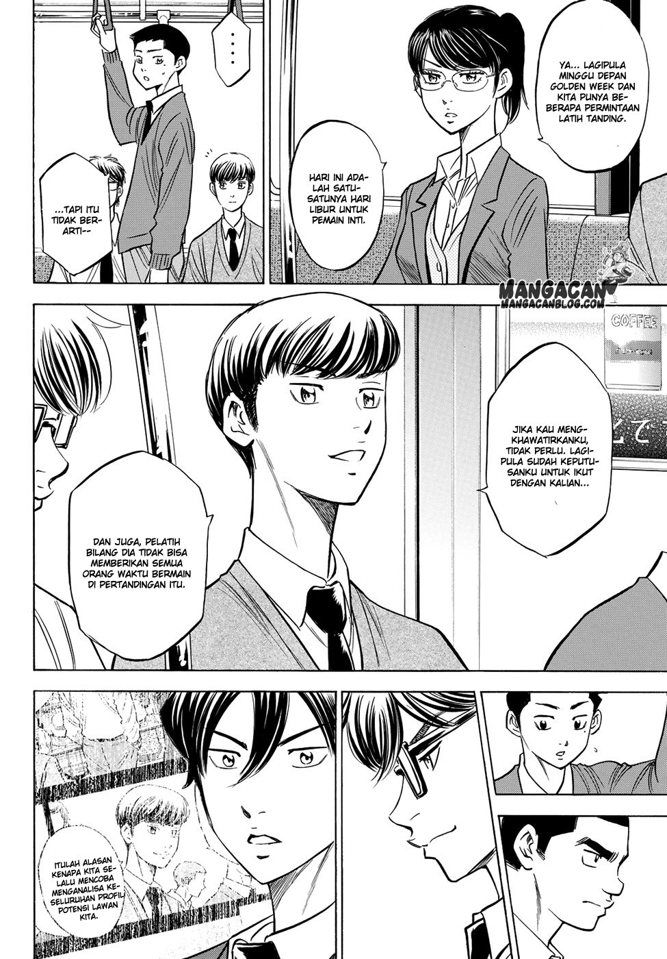 Diamond no Ace Act 2 Bab 57 halaman 2