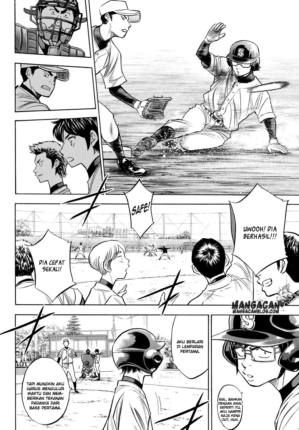 Diamond no Ace Act 2 Bab 57 halaman 6