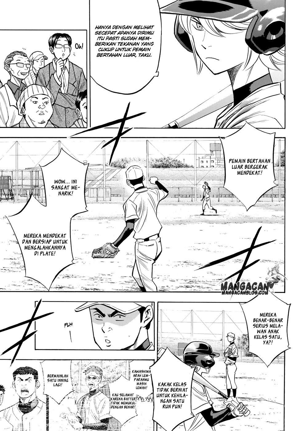 Diamond no Ace Act 2 Bab 57 halaman 7