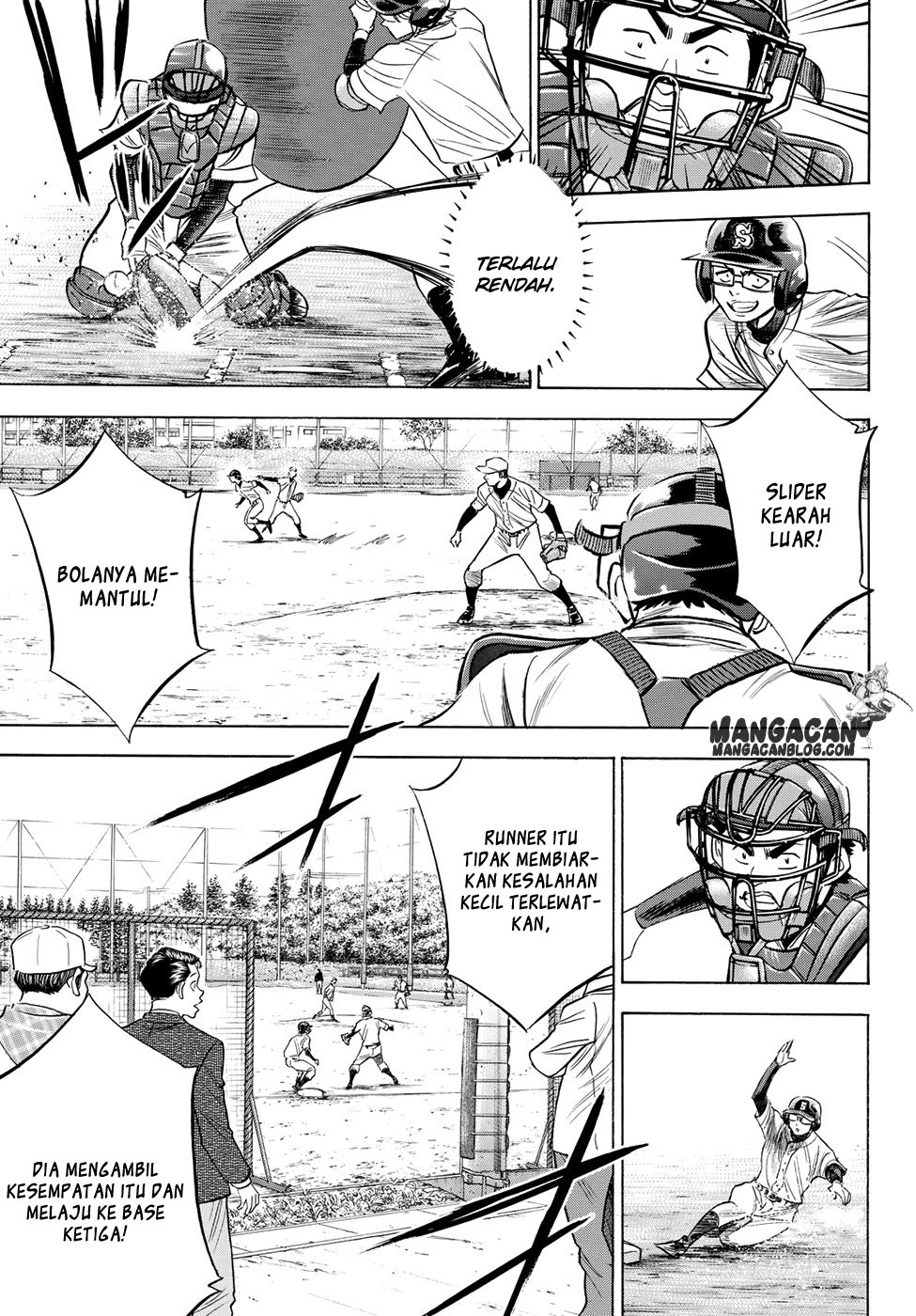 Diamond no Ace Act 2 Bab 57 halaman 9