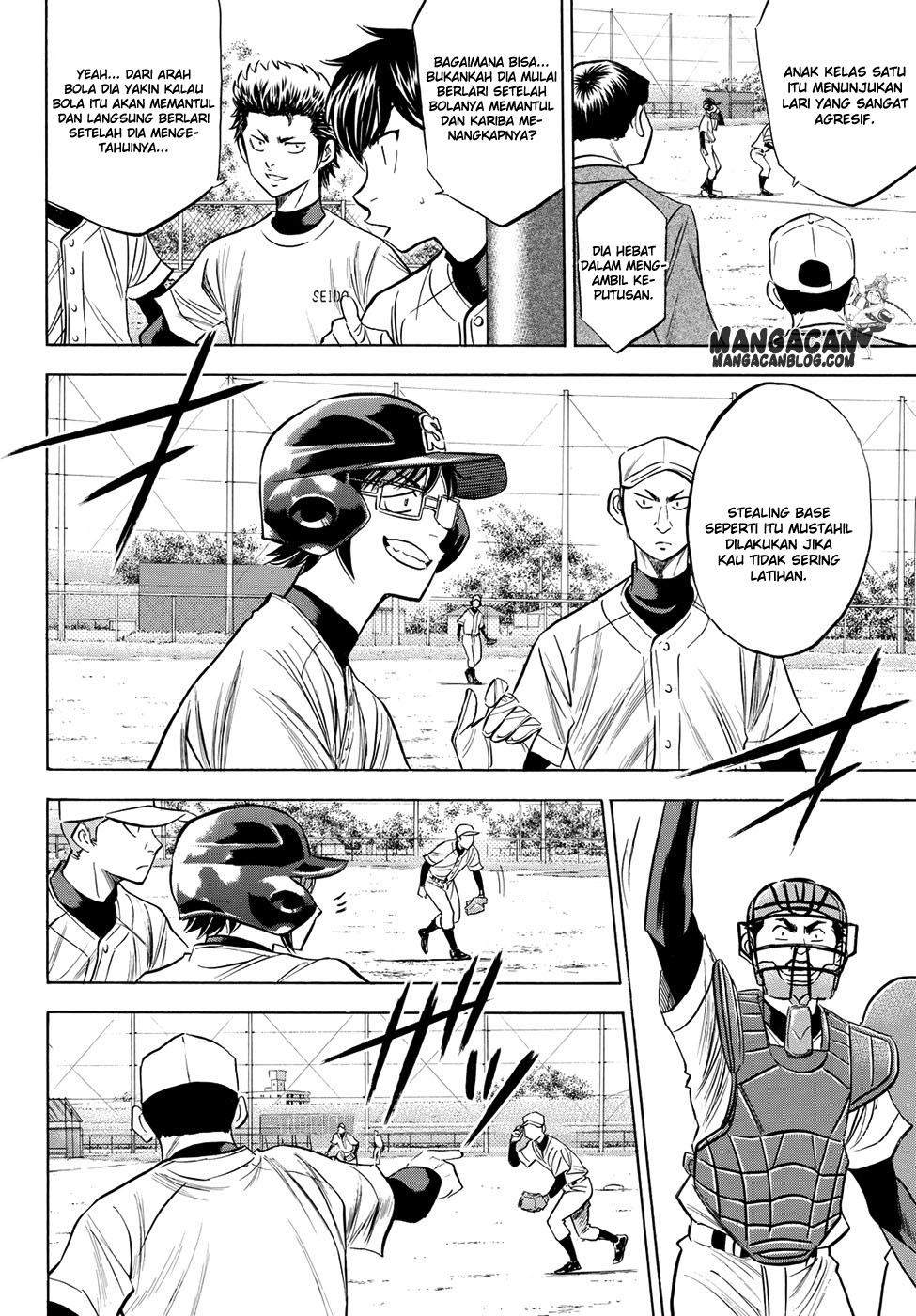 Diamond no Ace Act 2 Bab 57 halaman 10
