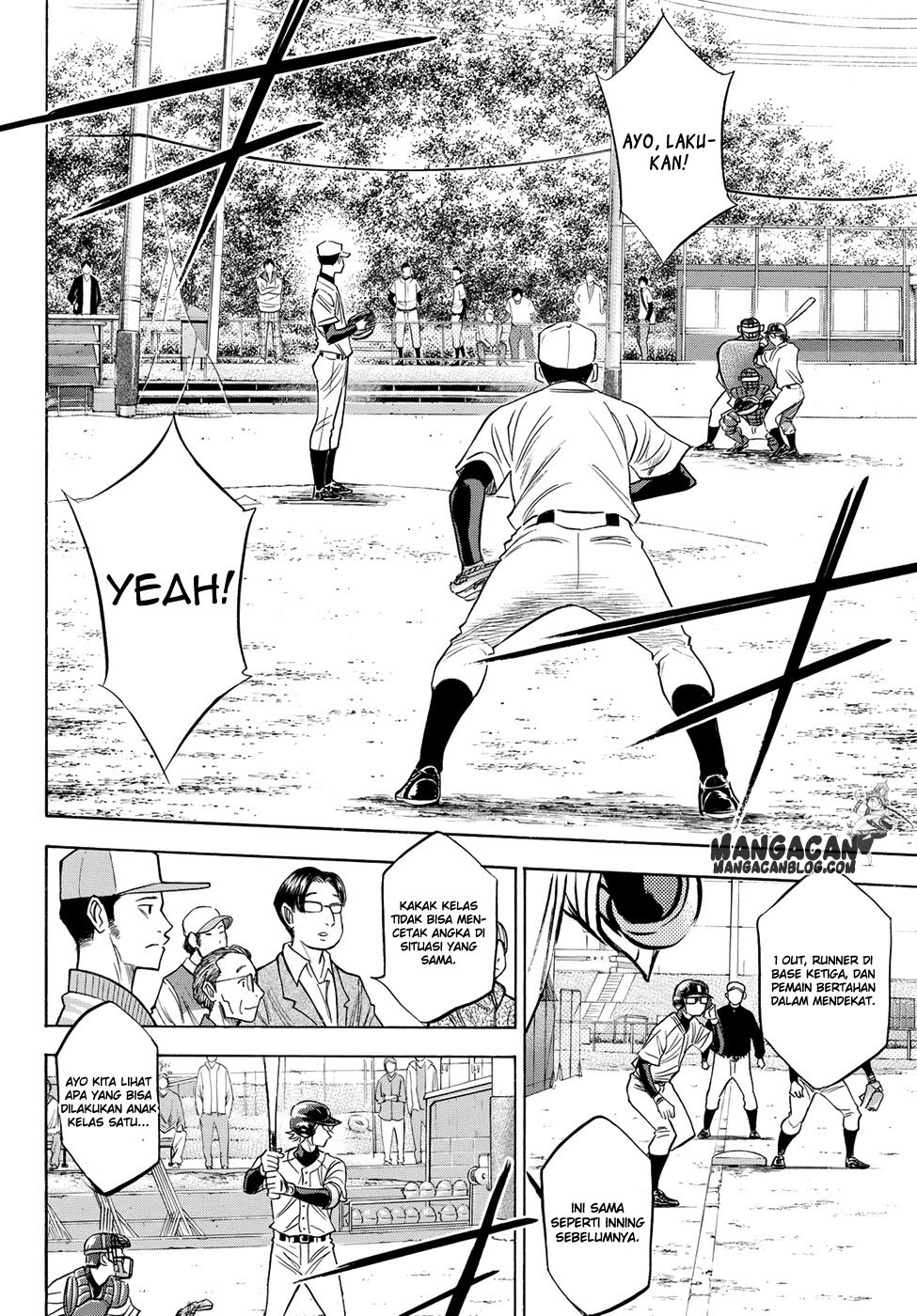 Diamond no Ace Act 2 Bab 57 halaman 12
