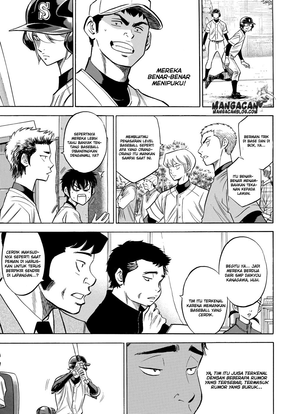 Diamond no Ace Act 2 Bab 57 halaman 15