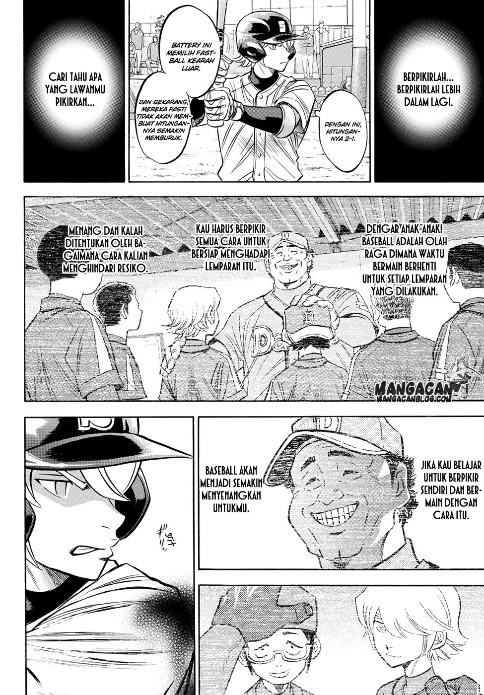 Diamond no Ace Act 2 Bab 57 halaman 16