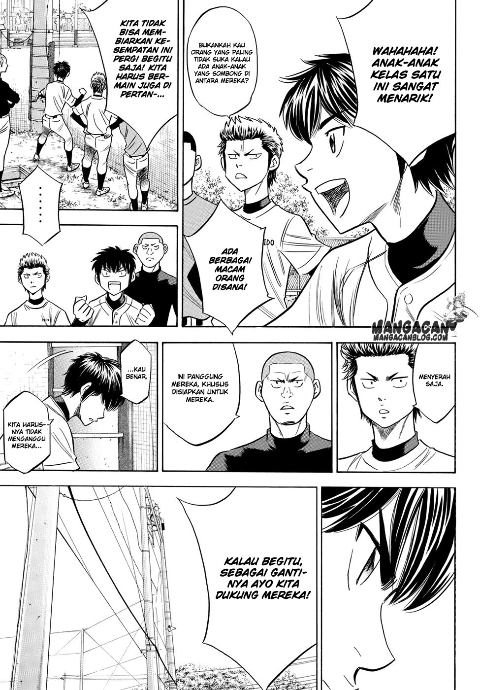 Diamond no Ace Act 2 chapter 58 halaman 10