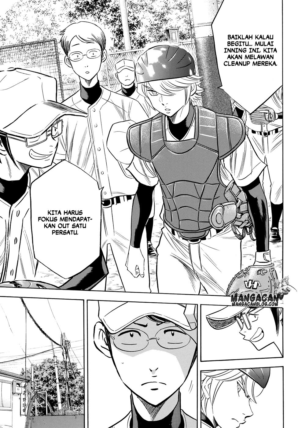 Diamond no Ace Act 2 chapter 58 halaman 14