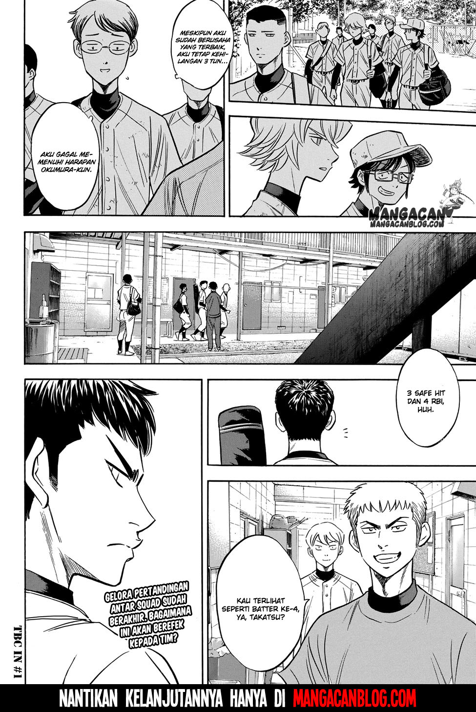 Diamond no Ace Act 2 chapter 58 halaman 21