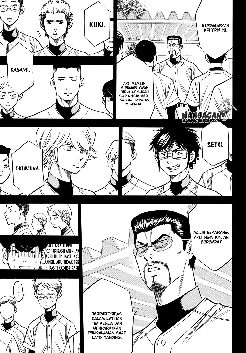 Diamond no Ace Act 2 Bab 59 halaman 17