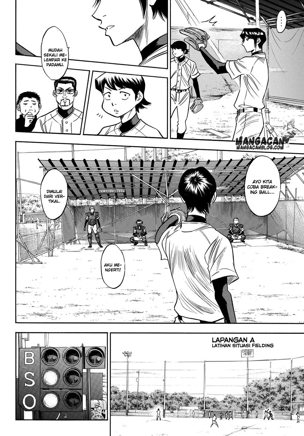 Diamond no Ace Act 2 Bab 61 halaman 12