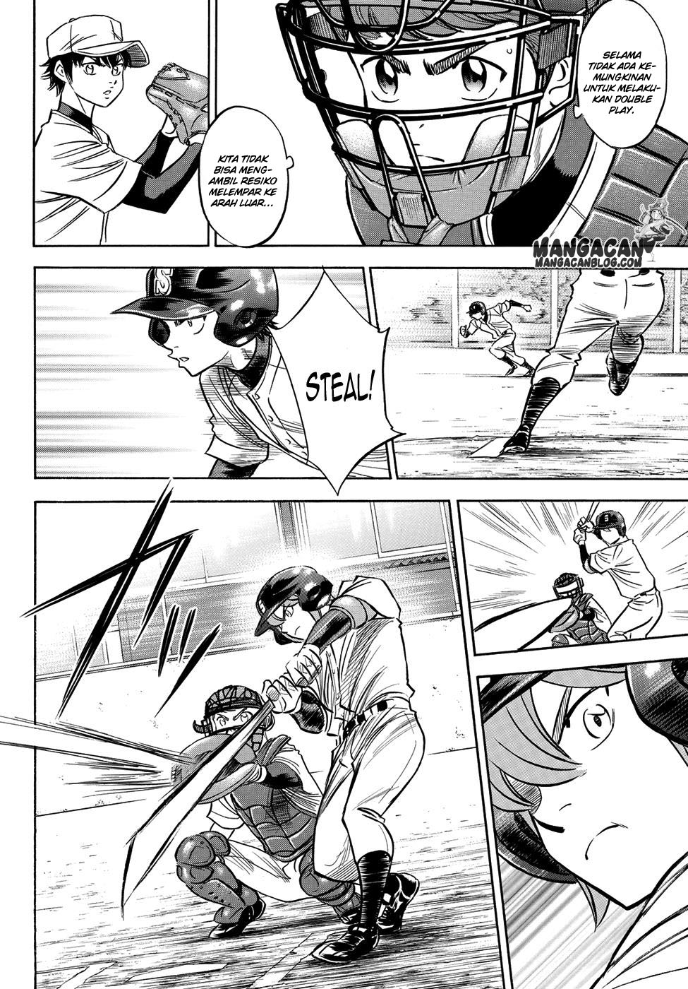 Diamond no Ace Act 2 Bab 61 halaman 14