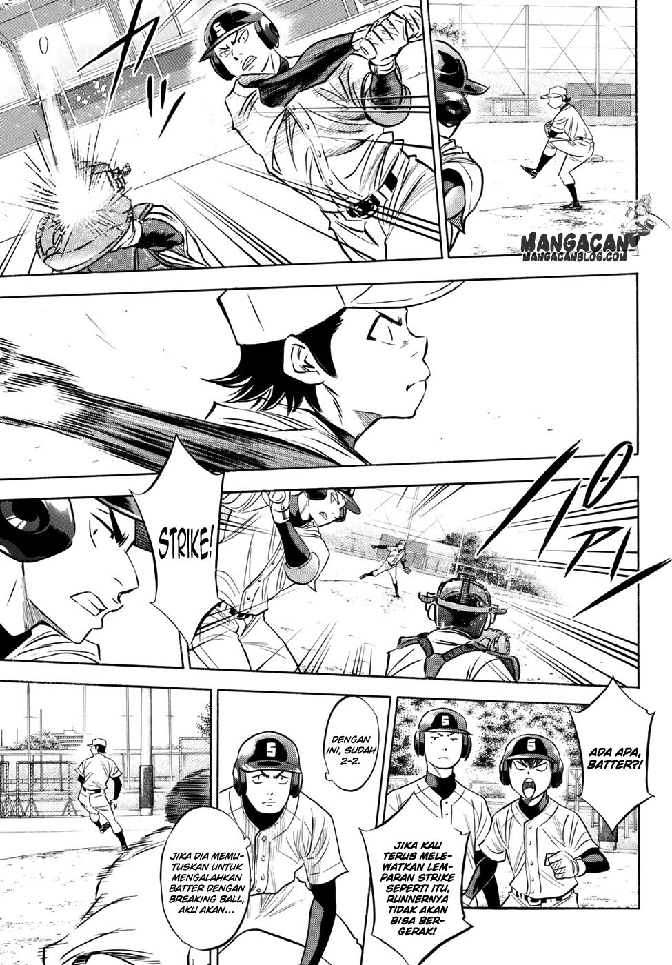 Diamond no Ace Act 2 Bab 62 halaman 3