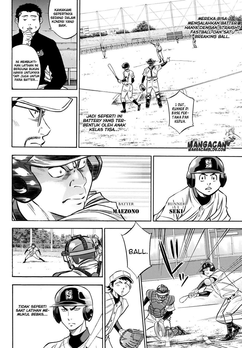 Diamond no Ace Act 2 Bab 62 halaman 5