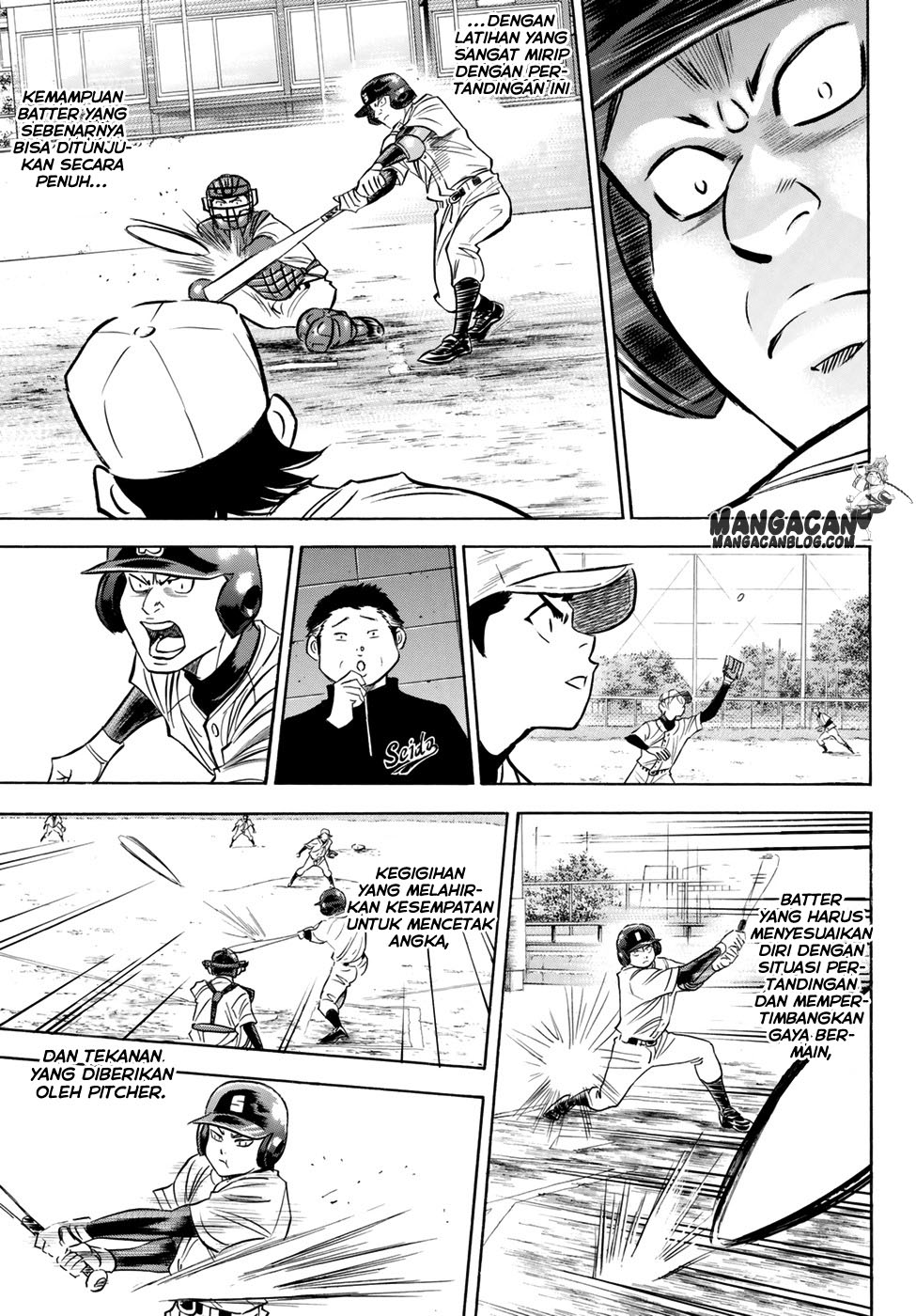 Diamond no Ace Act 2 Bab 62 halaman 6