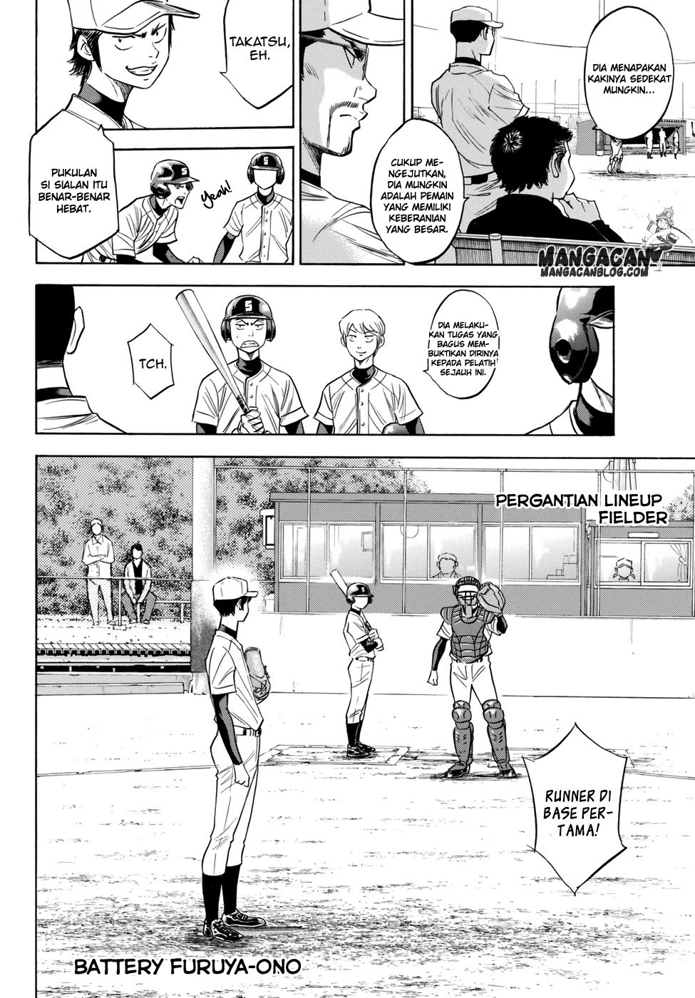 Diamond no Ace Act 2 Bab 62 halaman 7