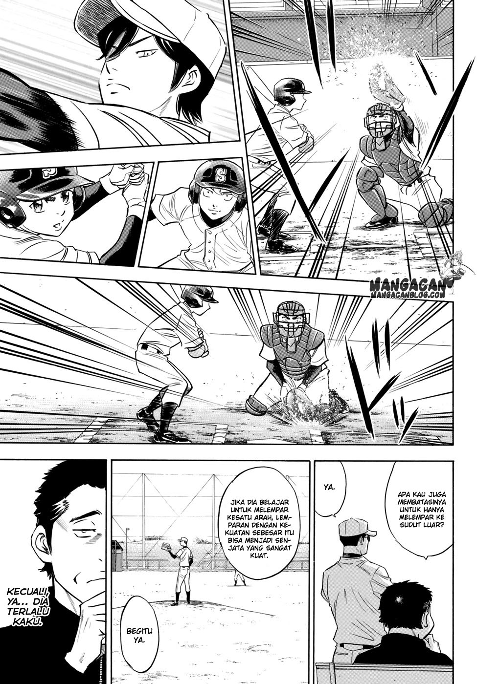 Diamond no Ace Act 2 Bab 62 halaman 8