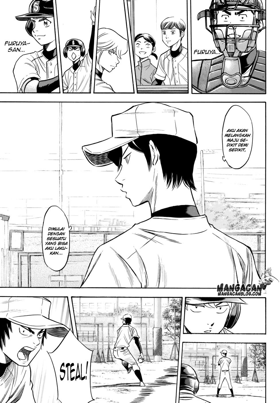 Diamond no Ace Act 2 Bab 62 halaman 10