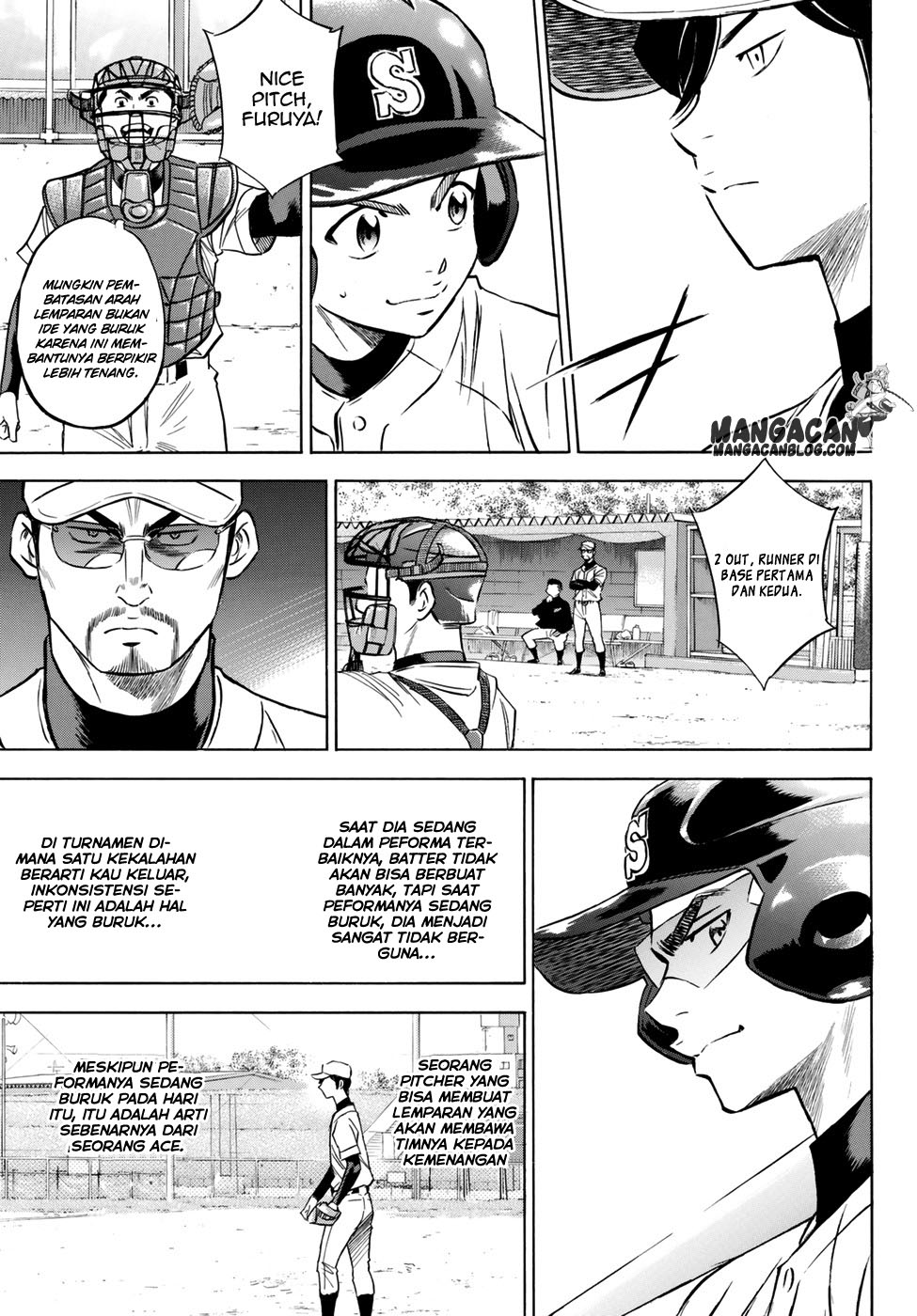 Diamond no Ace Act 2 Bab 62 halaman 11