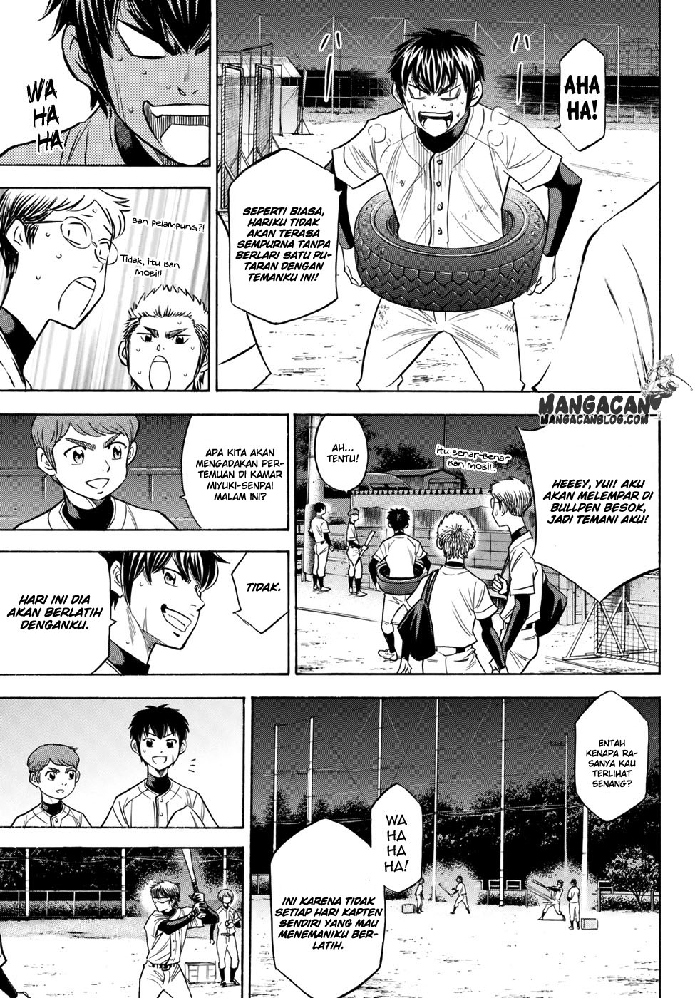Diamond no Ace Act 2 Bab 62 halaman 14