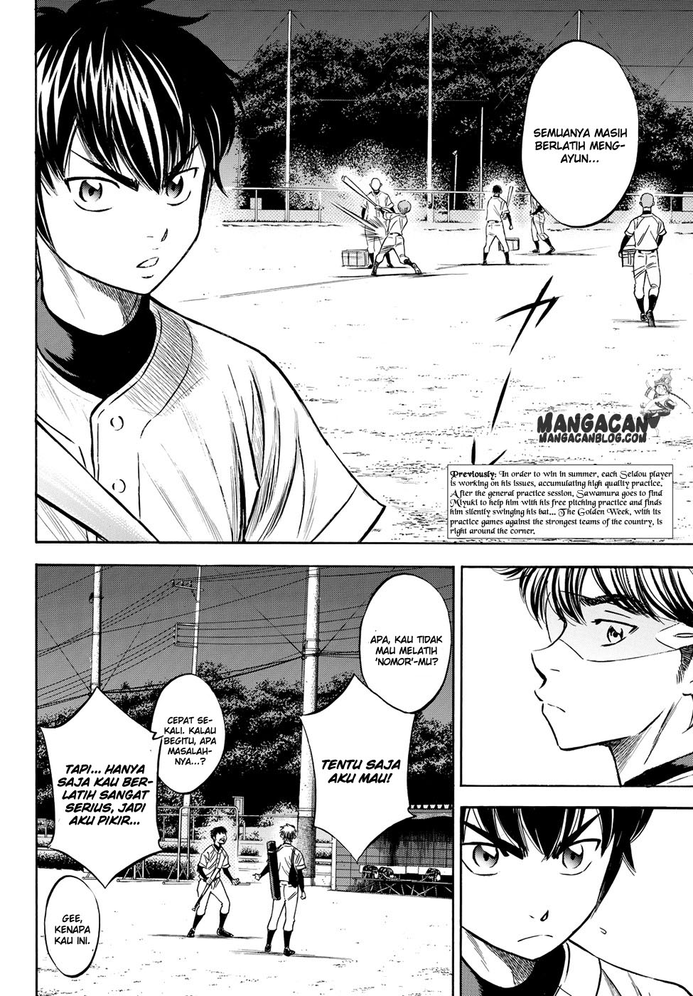 Diamond no Ace Act 2 chapter 63 halaman 5