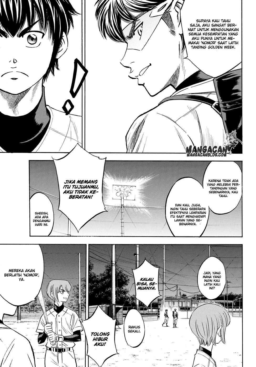 Diamond no Ace Act 2 chapter 63 halaman 6