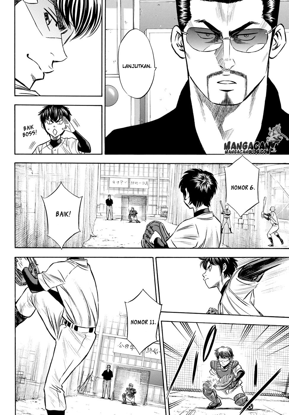 Diamond no Ace Act 2 chapter 63 halaman 11