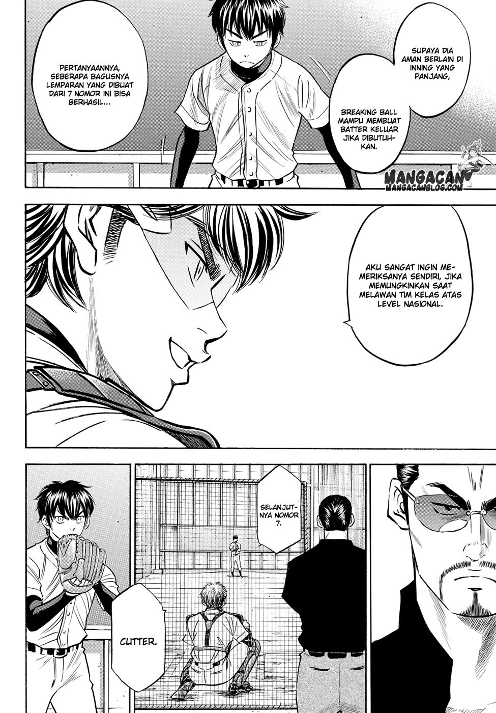 Diamond no Ace Act 2 chapter 63 halaman 13