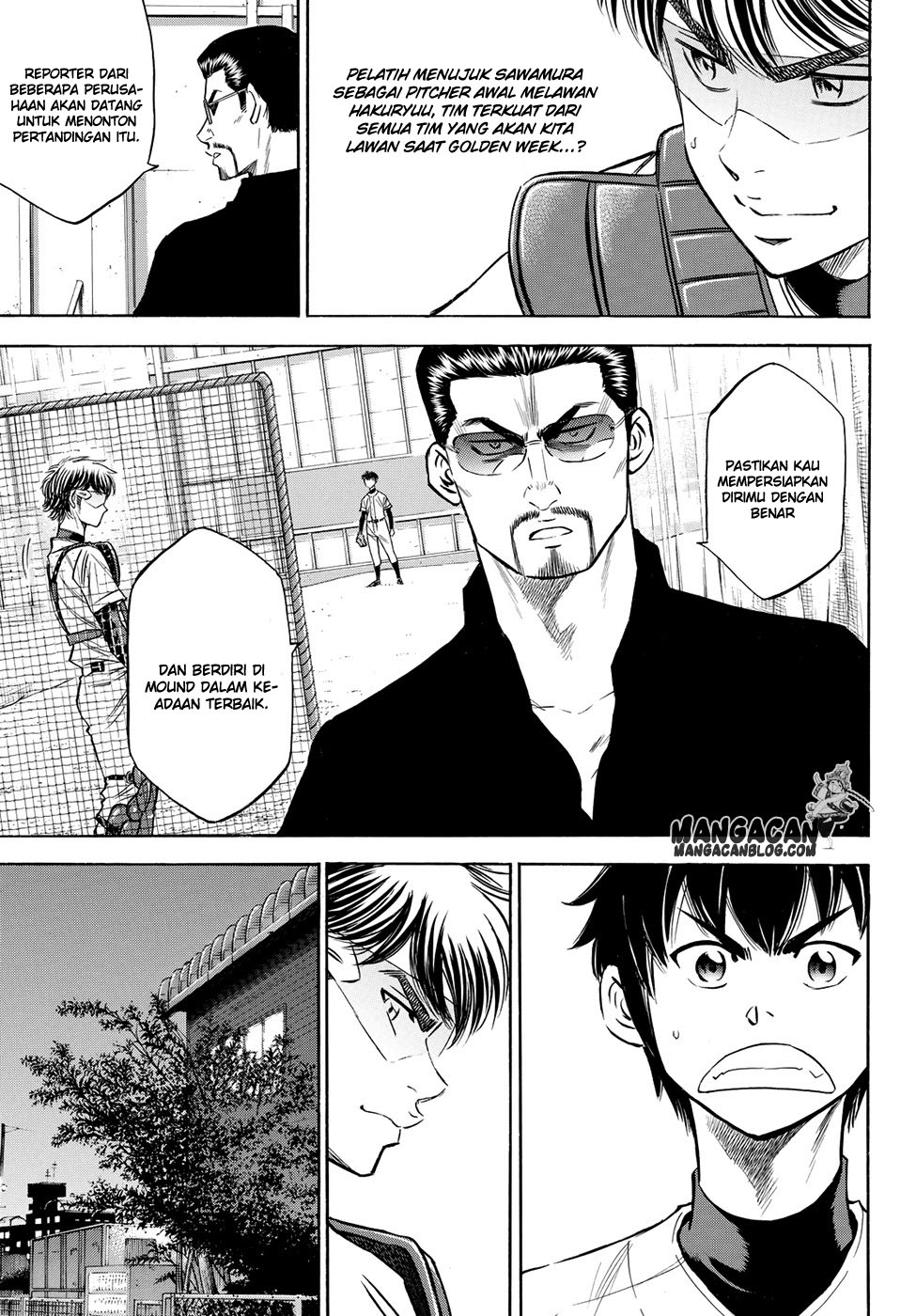 Diamond no Ace Act 2 chapter 63 halaman 18