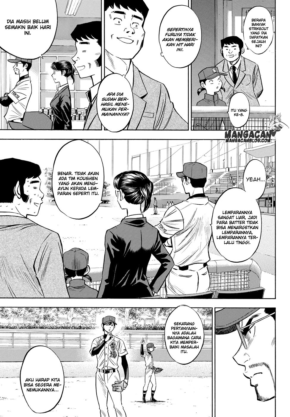 Diamond no Ace Act 2 Bab 64 halaman 9