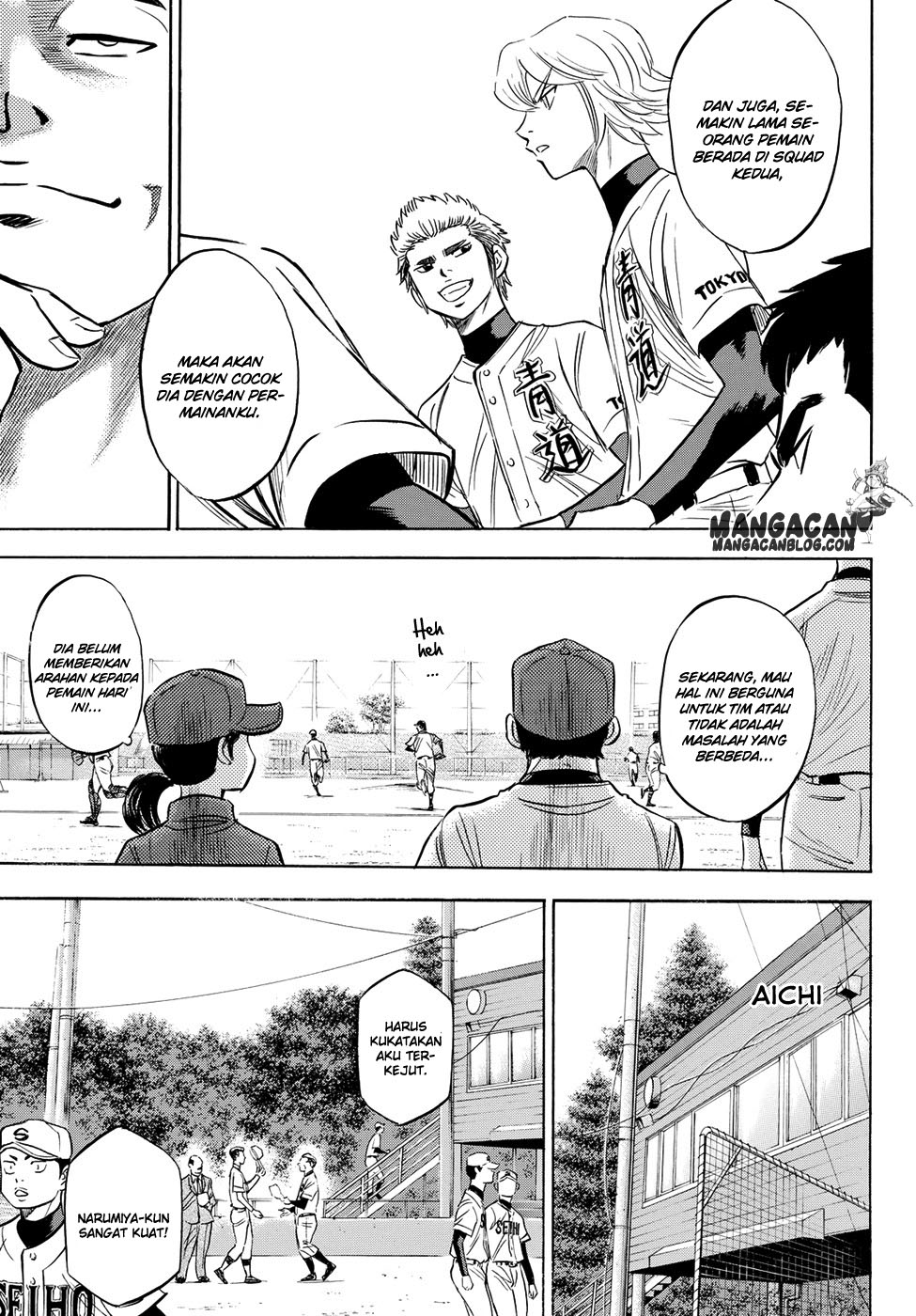 Diamond no Ace Act 2 Bab 65 halaman 10