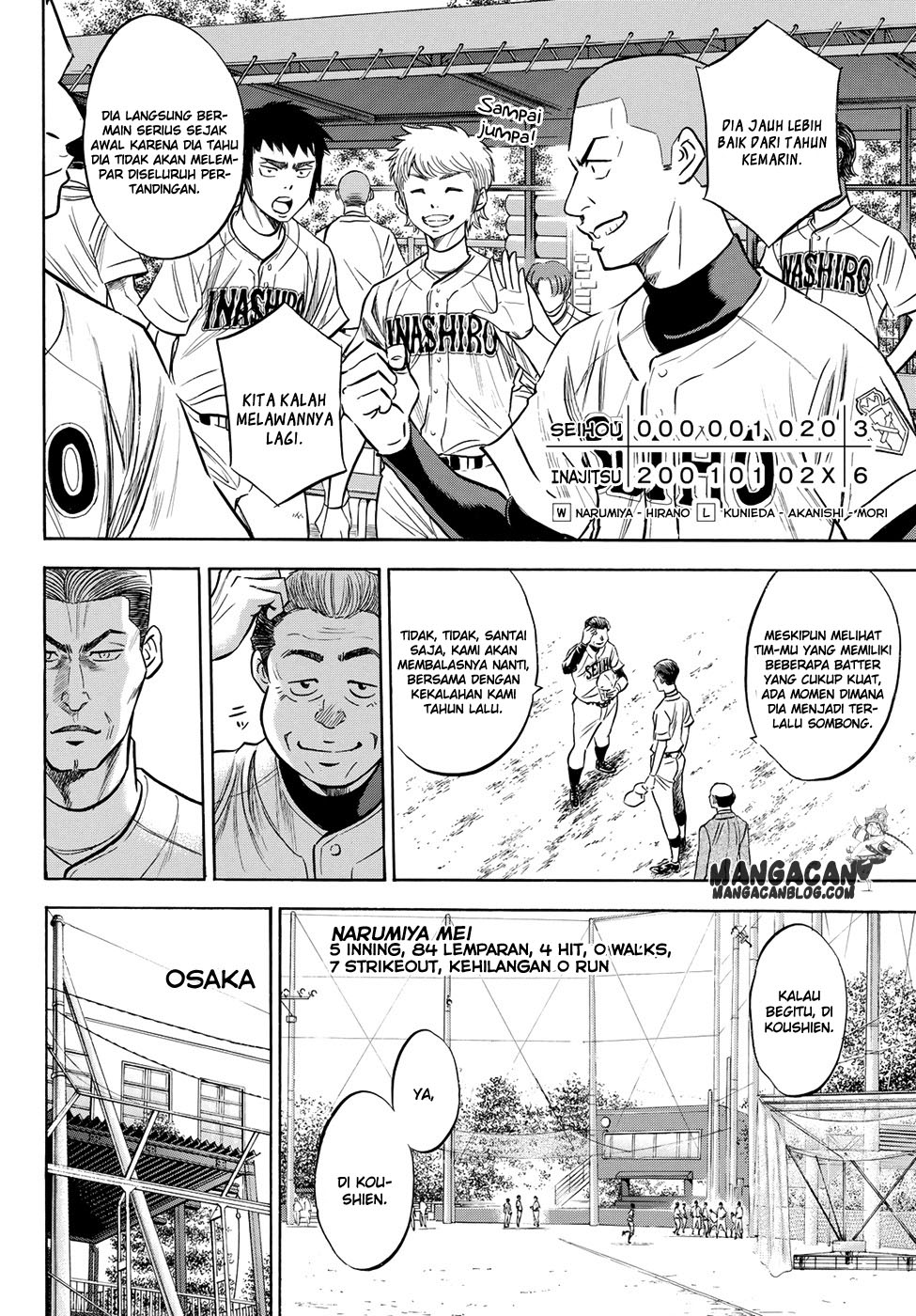 Diamond no Ace Act 2 Bab 65 halaman 11
