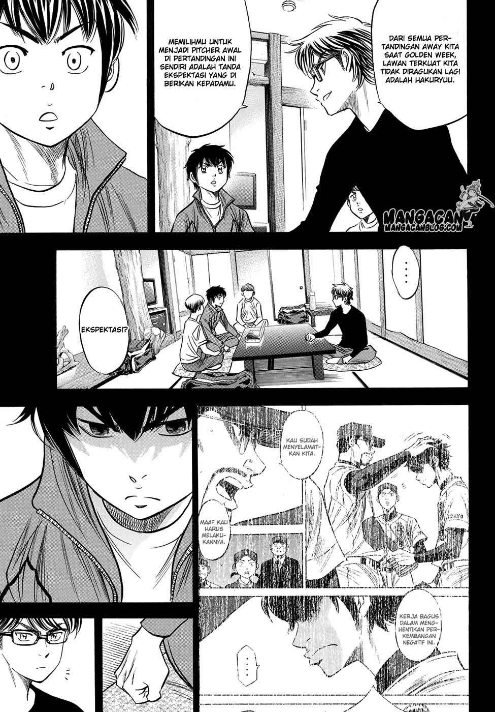 Diamond no Ace Act 2 chapter 66 halaman 10